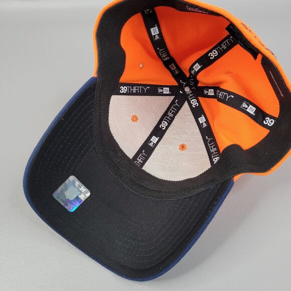 Denver Broncos New Era NFL Team Classic 39THIRTY Orange Blue Flex Hat Size M/L - Picture 6 of 10
